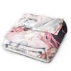 Anime Puella Magi Madoka Magica Flannel Blanket Comic Novelty Throw Blanket for Home 150*125cm Bedspread