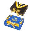 Larger Graduation Gift Box With Gold Ribbon, 27208cm Blue Graduation Box,Decorative Paper Box For Graduation Party Favors, Candy, Gifts & Keepsakes