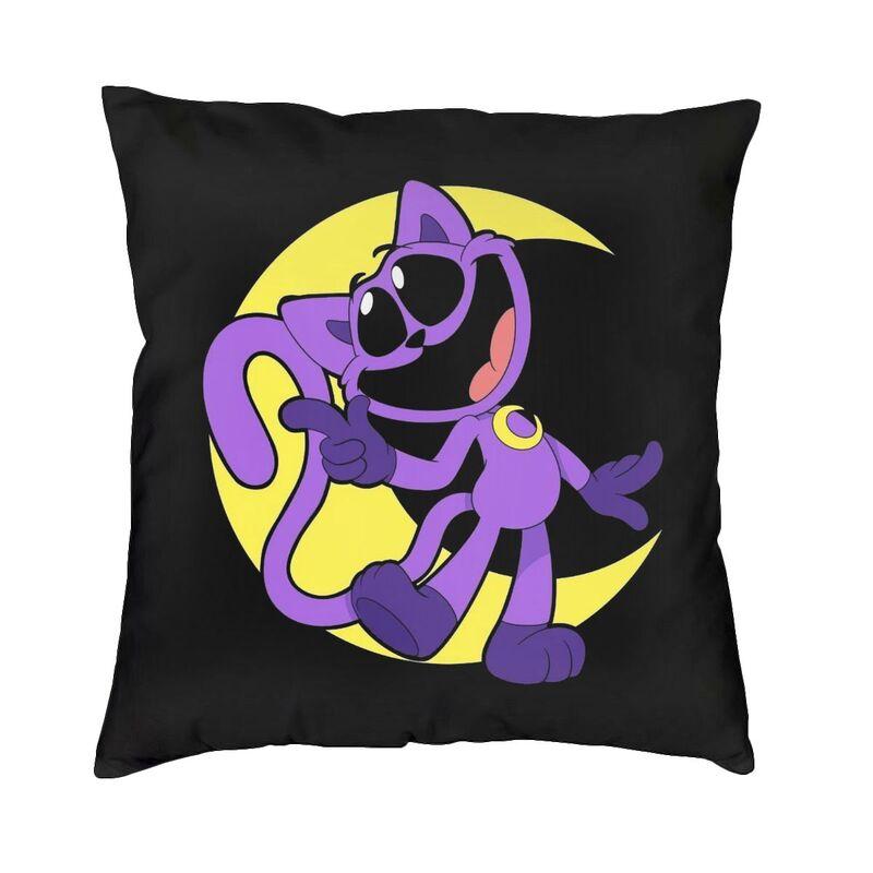 Soft Smilings Critters Game Cartoon Throw Pillow Cover Home Decor Custom Square Cushion Cover 40X40 Pillowcover For Living Room