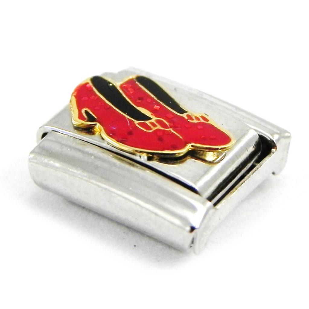 Les Trésors De Lily [C9664] - Red 'Shoes' Mesh