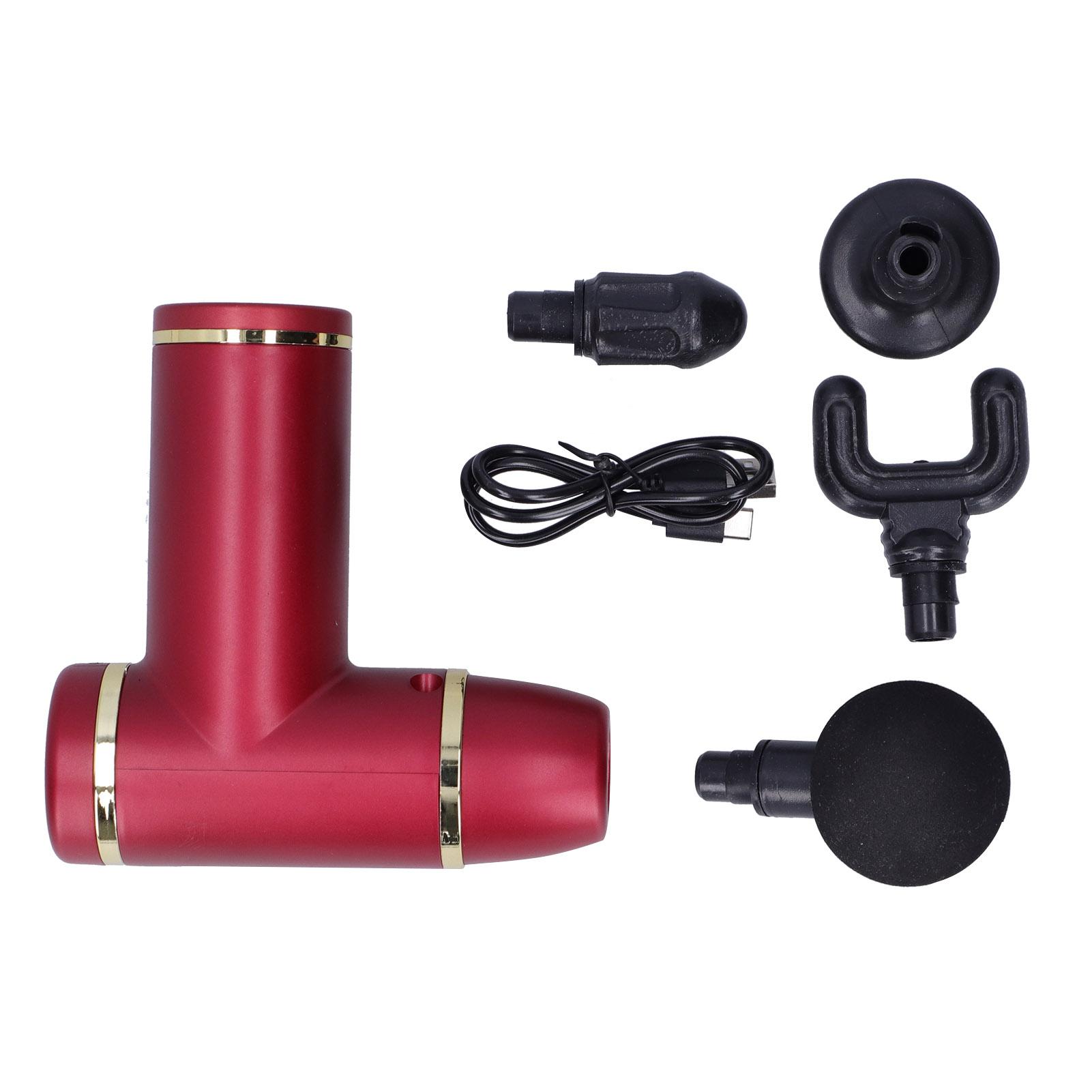 

Мини-массажер для дома, стимулятор мышц тела с 8 скоростями для фитнеса мышц, зеленый красный