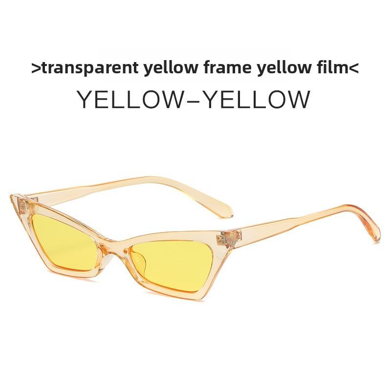 Fashion Cat Eye Sunglasses With Uv400 Protection For Summer Outings And Party Wear