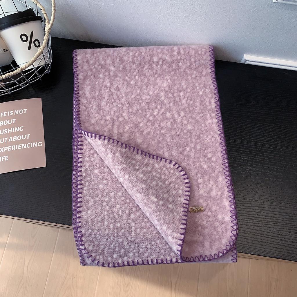 Autumn Winter Pink Scarf Women Soft Warm Scarf Korean Fashion Solid Color Wrap Shawl Lady Mujer Casual Sweet Preppy Style New