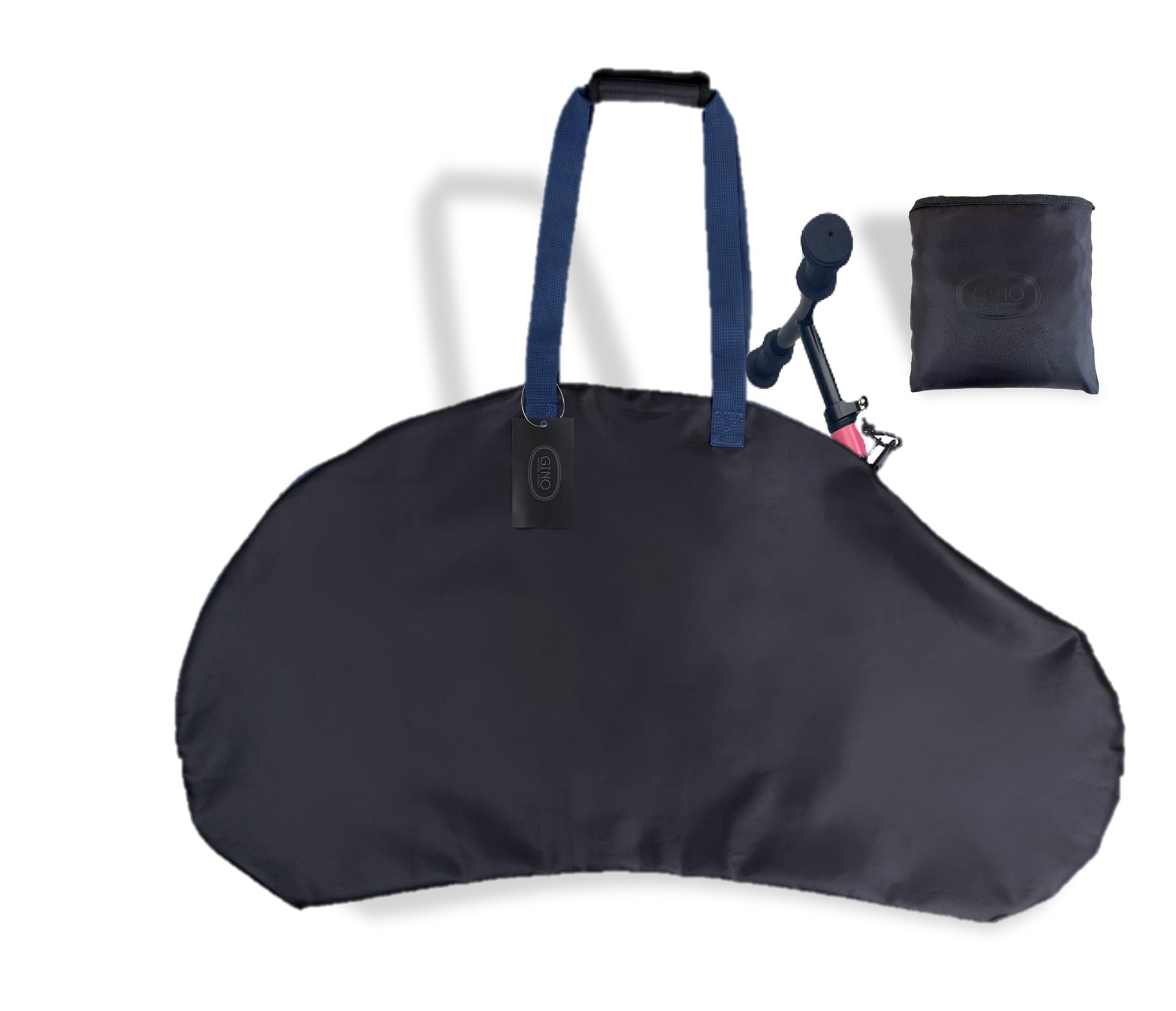 

Gino Kids Bike Carry Bag for Strider 12-inch Bikes, Shoulder Strap, Compact Storage, 12-inch, 36.6 inches (90 cm) Long