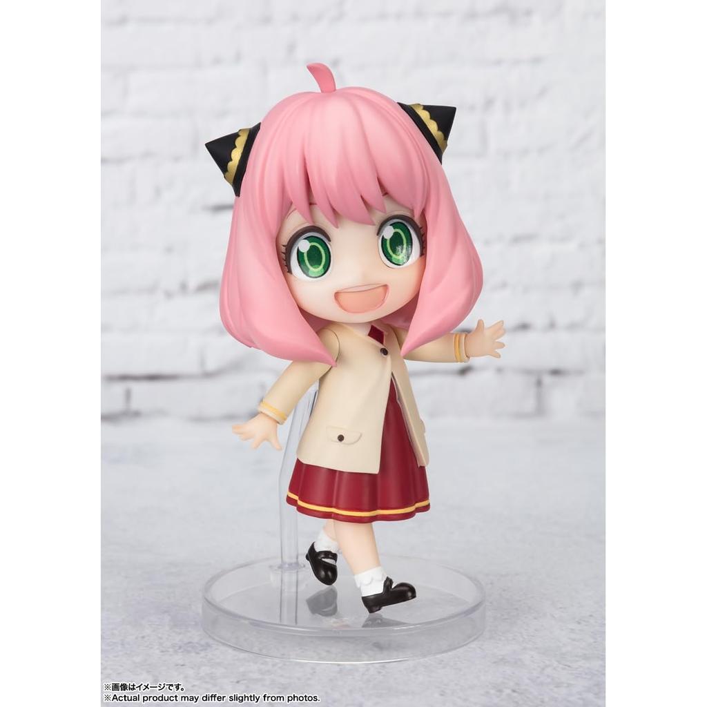 TAMASHII NATIONS Figuarts Mini Spy  Family Anya Forger - Outing Outfit 80mm Painted Action Figure ABS & PVC