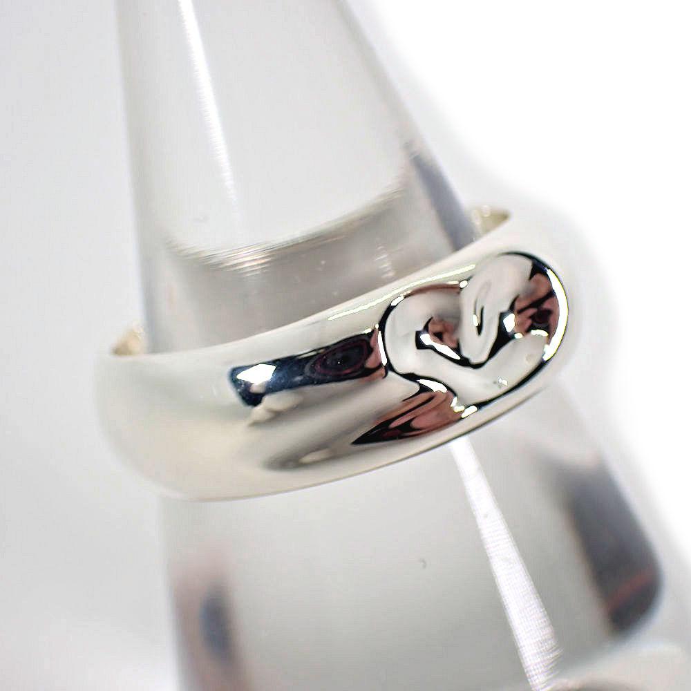 [Used] TIFFANY 925 Heart Ring / Size 11.5 / j5-3