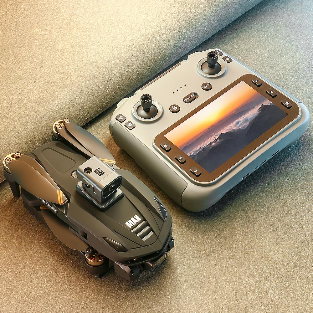 NEW V168 Upgraded Screen Controll Drone 8K Camera 5G Image Transmission With Obstacle Avoidance Brushless Motor Quadcopter Toy