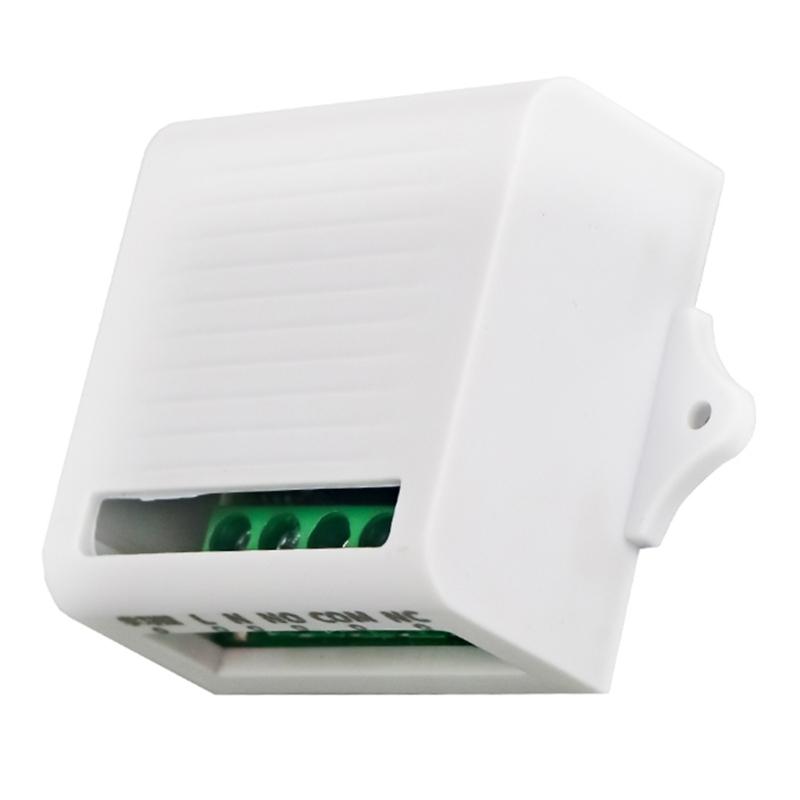 

Универсальный одноканальный переключатель с дистанционным управлением 220 В для домашней автоматизации, открыватель гаражных ворот, широкое применение, пульт дистанционного управления 1