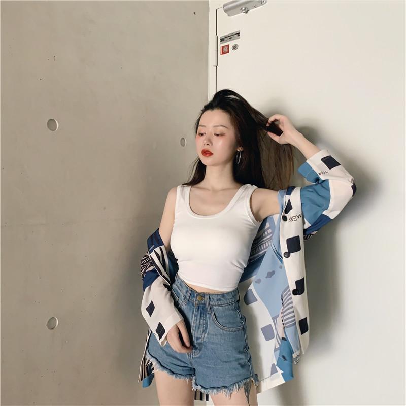

Women s U-Neck Crop Tank Top, Sleeveless Slim Fit Camisole for Summer One size