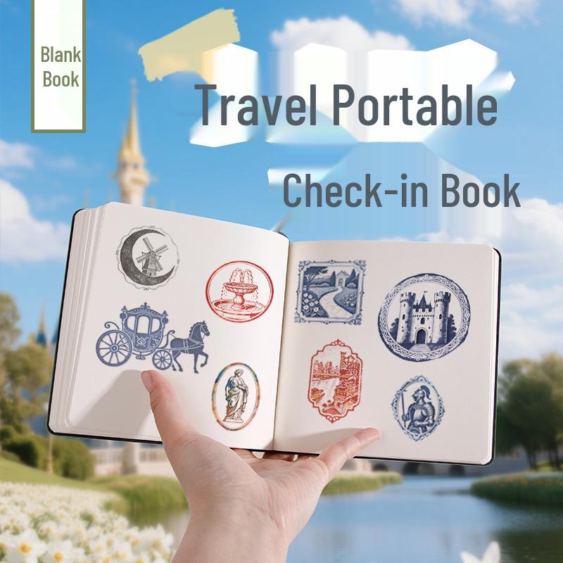 Tyvek High-Quality Travel Stamp Collection Journal