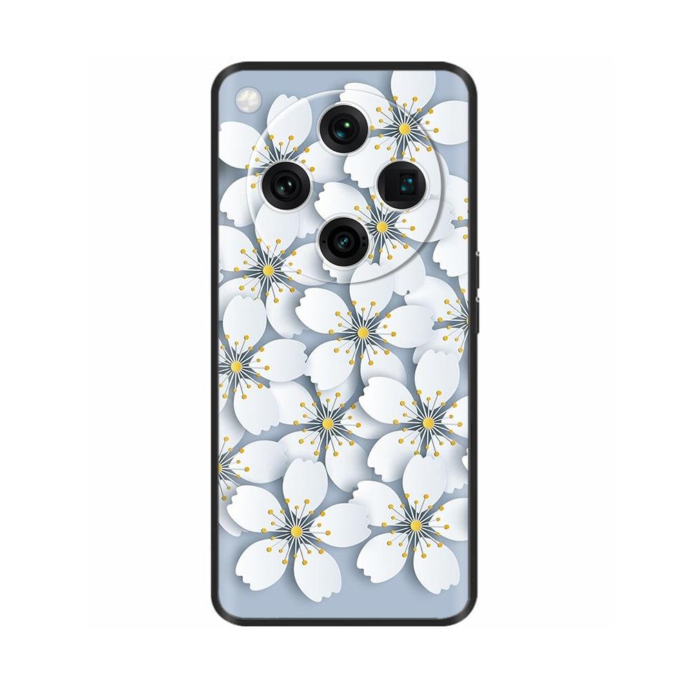 Phone Case For Oppo Find X8 Pro Soft Black Painted Back Cover Cases For Oppo Find X8 Findx8 Pro Cover Shell Shockproof Bumper