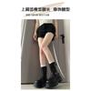 Korean Thick-soled Heightening British Style Martin Boots Women's Autumn and Winter Maillard Retro Slim Short Boots