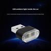 Mini USB Car Light Colorful Night Ambient Lights Auto Lamp Decorative Atmosphere Interior LED J9Z7