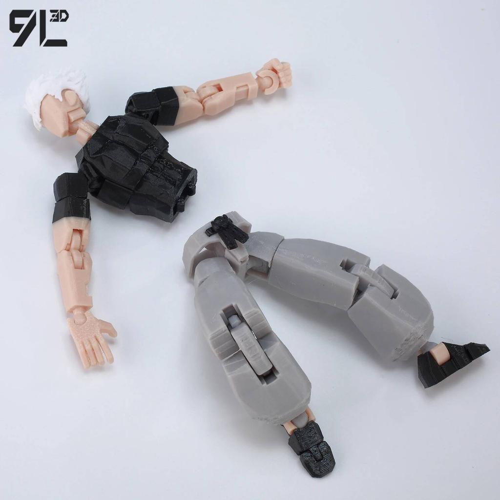 Modello articolato multi-articolato 9L3D Dummy13 Lucky13 Jujutsu Kaisen Veste Maledetta Sukuna Decapita Satoru Gojo Figure Anime Giocattoli