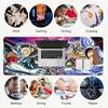 Saint Seiya Xl Gaming Mouse Pad Nonslip Rubber Base Stitched Edge Waterproof Desk Mat For Pc Laptop Gamer Office Computer Accessories