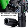 Para Kawasaki Z900 Z650 Z1000 Z400 NINJA 650 400 zx6r Z750 Z 900 Proteção Contra Queda de Motocicleta Protetores de Carenagem Slider de Quadro