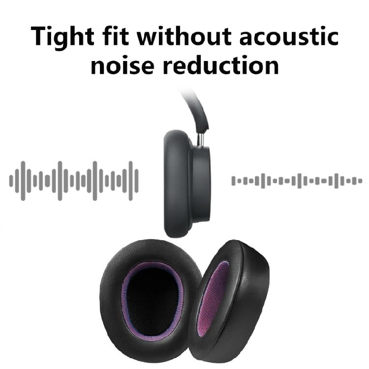 1 Pair Replacement Earpads Soft Sponge Ear Pad Comfortable Earmuffs Repair for ANP Wireless Headphone