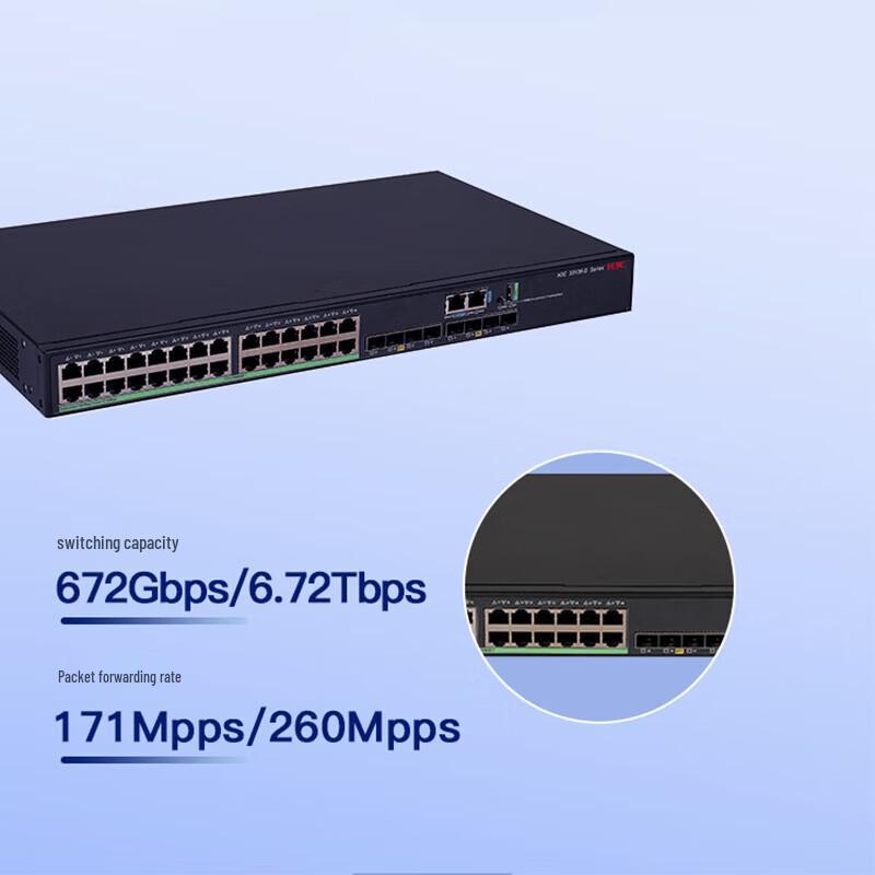 H3C S5130S-36S-EI-G 10 Gigabit Managed Access Switch