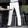 Men's Flared Formal Pants Bell Bottom Pant Dance White Suit Pants Suit Pants for Men Size 28-37