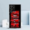 JDM Car MX5 Cute Soft Cover for Samsung Galaxy S25 Edge S26 S24 S23 Ultra Phone Case S22 S21 Plus S20 FE Print Pattern Shell Gal
