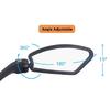 Bicycle Mirror MTB Road Bike Rear View Mirror Cycling Handlebar Back Eye Blind Spot Mirror Flexible Safety Rearview Bike Mirrors