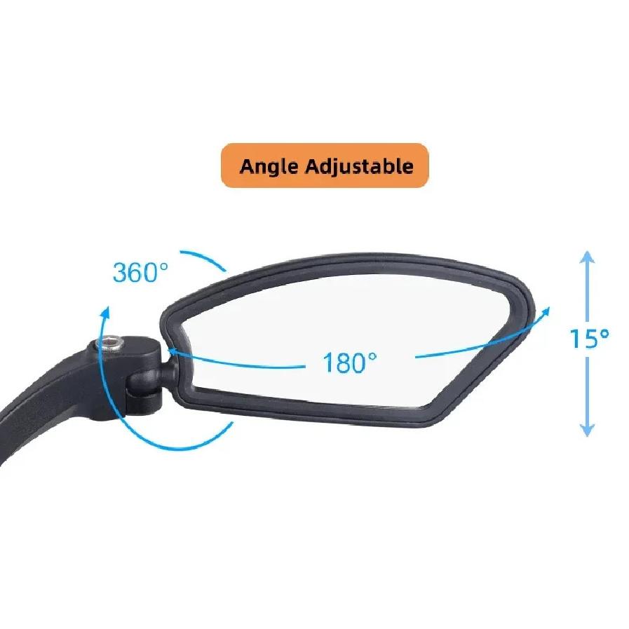 Bicycle Mirror MTB Road Bike Rear View Mirror Cycling Handlebar Back Eye Blind Spot Mirror Flexible Safety Rearview Bike Mirrors