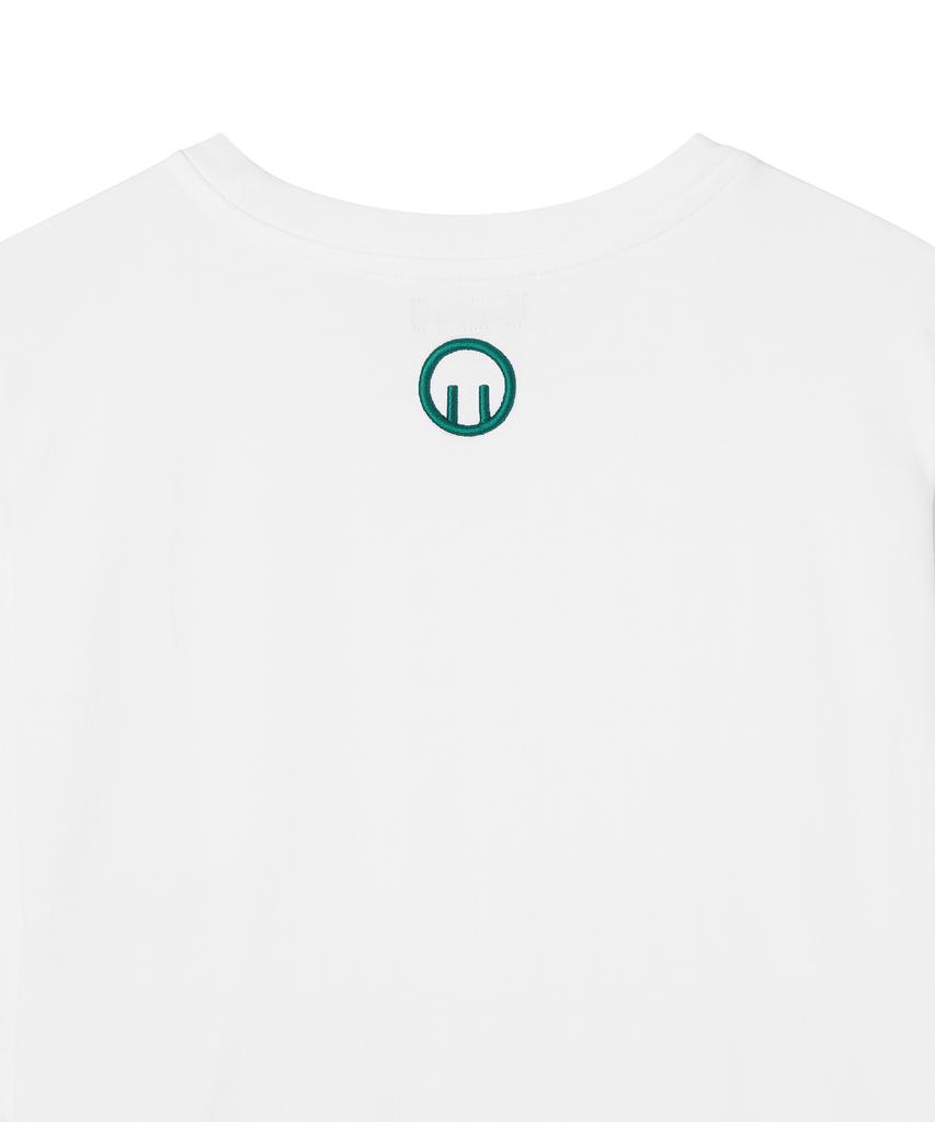 GORAMIS Pocket Logo Embroidered Short Sleeve T-Shirt [White]