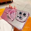 Diamond Glitter Magsafe Phone Case For iPhone 16 16E 11 14 13 12 15 Pro Max Butterfly Magnetic Holder Stand Soft Cover