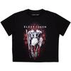Sleep Token Ladies Crop Top: The Love You Want (Black) (Medium)