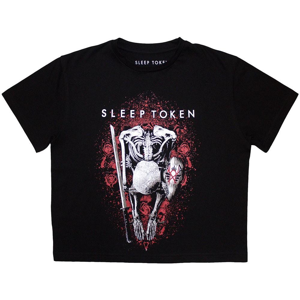 Sleep Token Ladies Crop Top: The Love You Want (Black) (Medium) XL