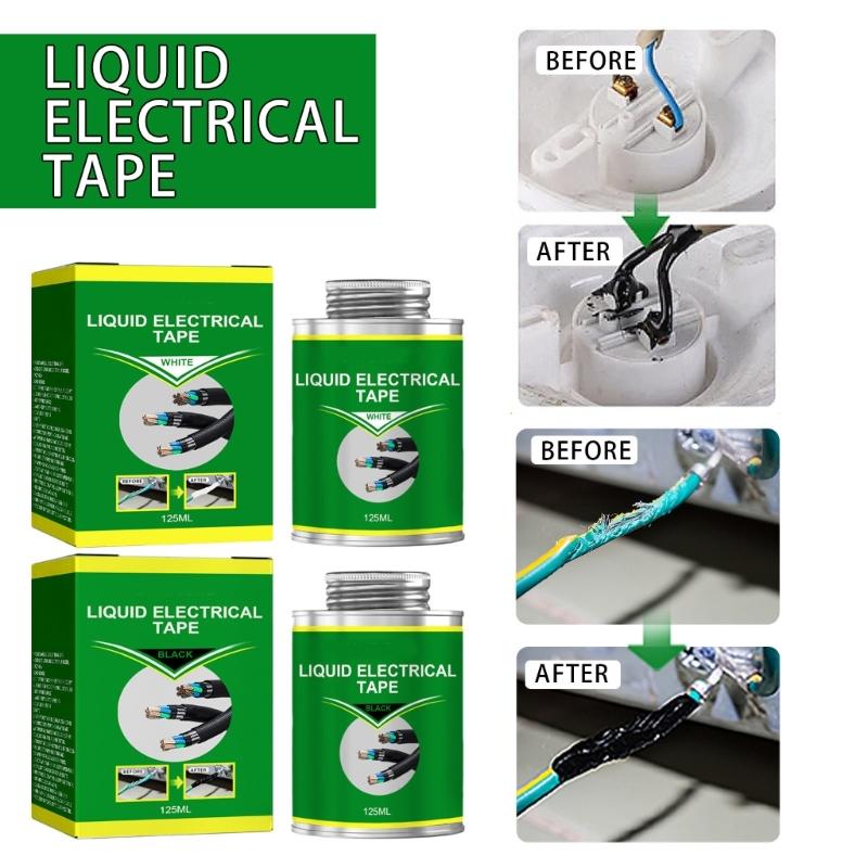 Waterproof Liquid Electrical Tape Quick-drying High Temperature Resistant Glues