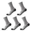 Men's Plus Size Color Block Mid-Calf and Over-the-Knee Sports Socks
