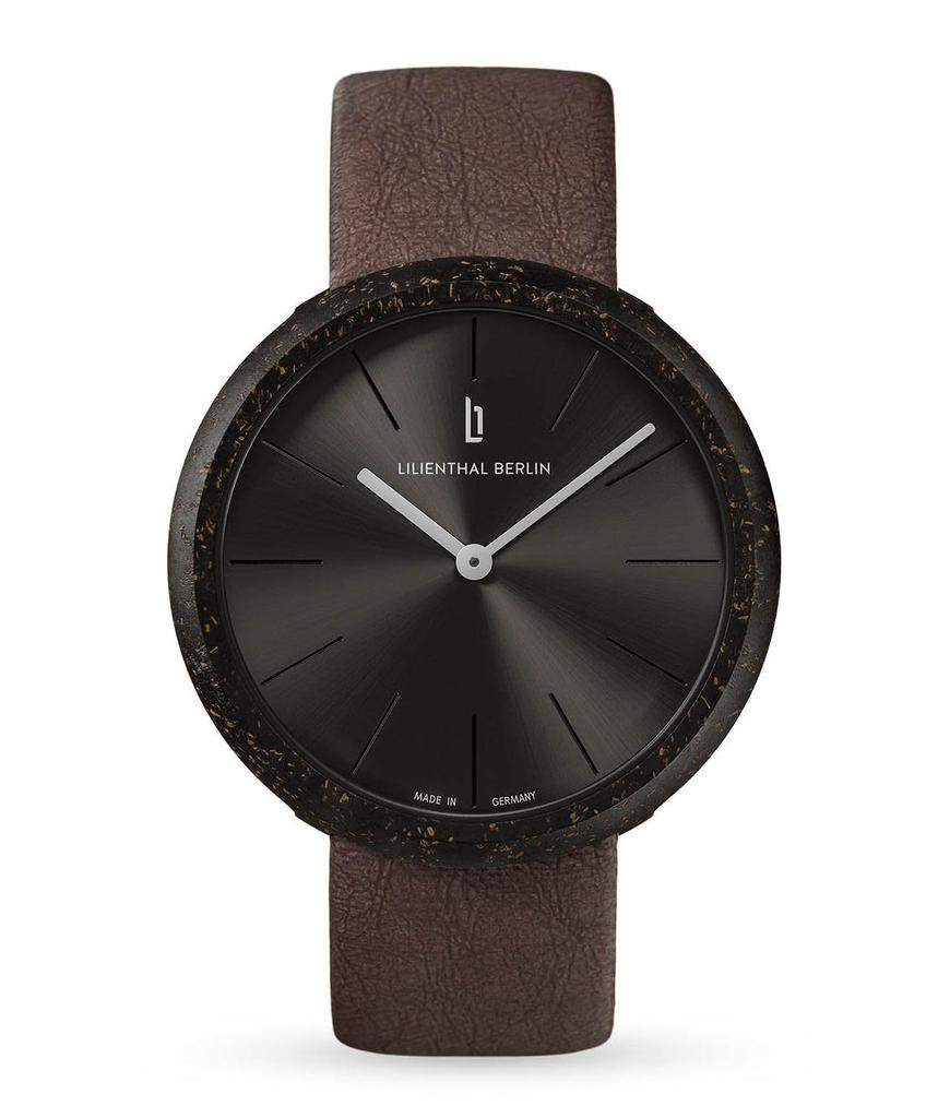Lilianthal Berlin The Coffee Made In Brown Watch, Germany, CW02-01-ONB049G, Men's,