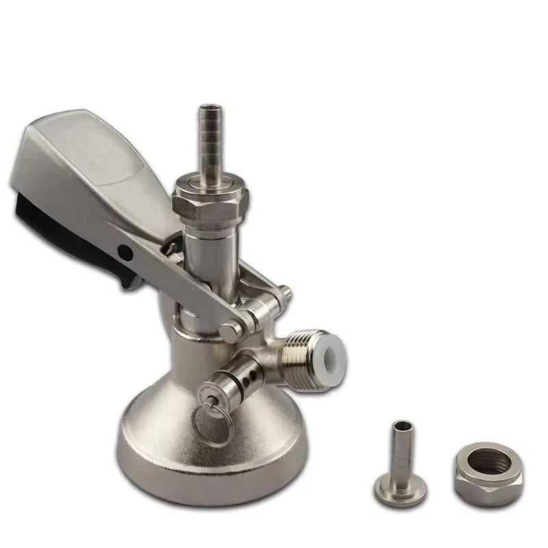 Keg Coupler Draft Beer Dispenser For Home Brew Connectors Coupler Head For Home Brew Wine Beer Dispenser