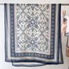 Bohemian Ethnic Print Shawl Large Size Travel Cover Up Vintage Beach Wrap Shawl  For Women