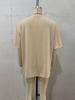 European Summer 2026 Women's Mid-Length Plain Loose T-Shirt with Five-Point Sleeves