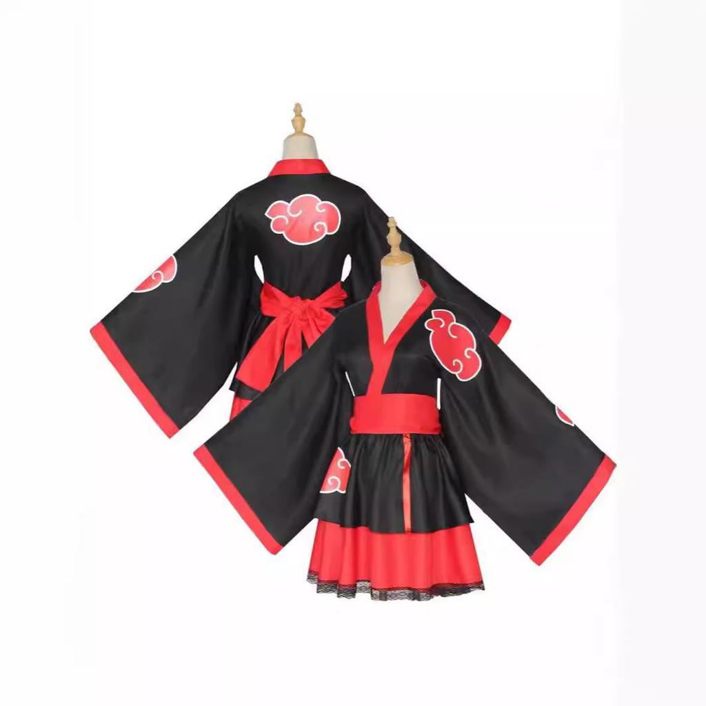 Pánský cosplay kostým kimono Naruto Shippuden Uzumaki