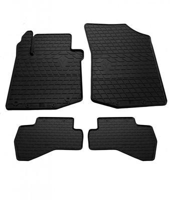 Rubber Mats (4 Pcs, Premium) for Peugeot 107