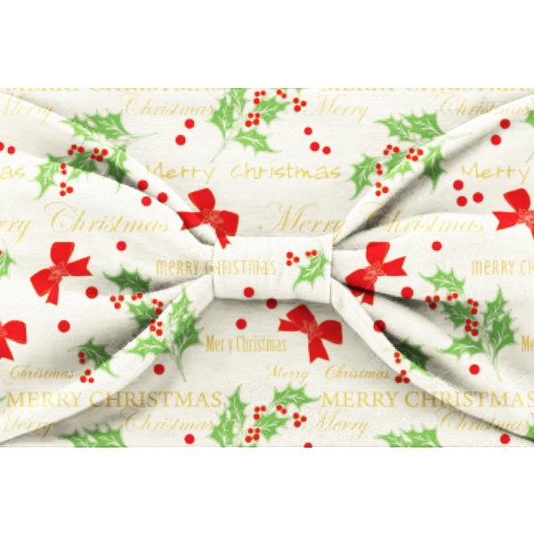 Cross-Border Christmas Print Yoga Waist Headband - 15CM Wide, High-Elastic, Sweat-Absorbing Hair Tie
