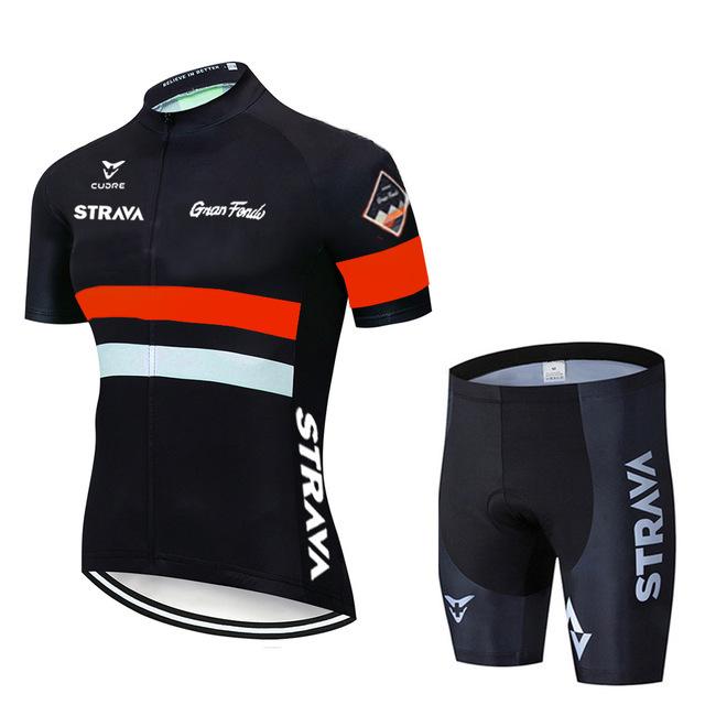 Cycling Suit Set, Strap Short-sleeved Suit, Cycling Suit 2026 Summer Breathable Cycling Suit Set