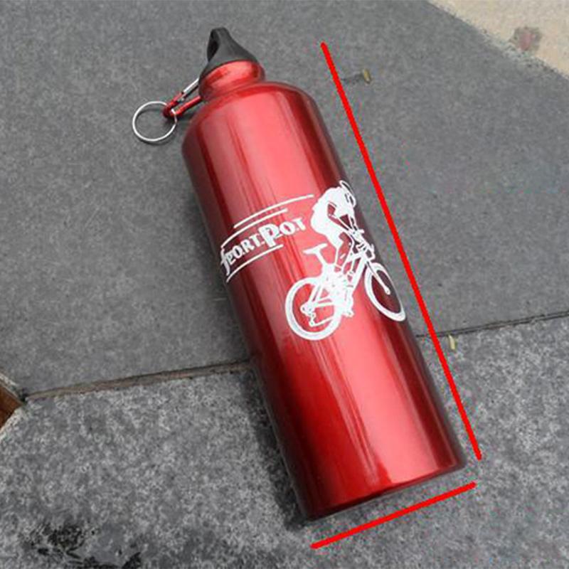 Cyklistická fľaša na vodu 750ML MTB fľaša na vodu pre cestný bicykel s prackou Beh Športové horolezectvo Hliníková rýchlovarná kanvica Príslušenstvo k bicyklom