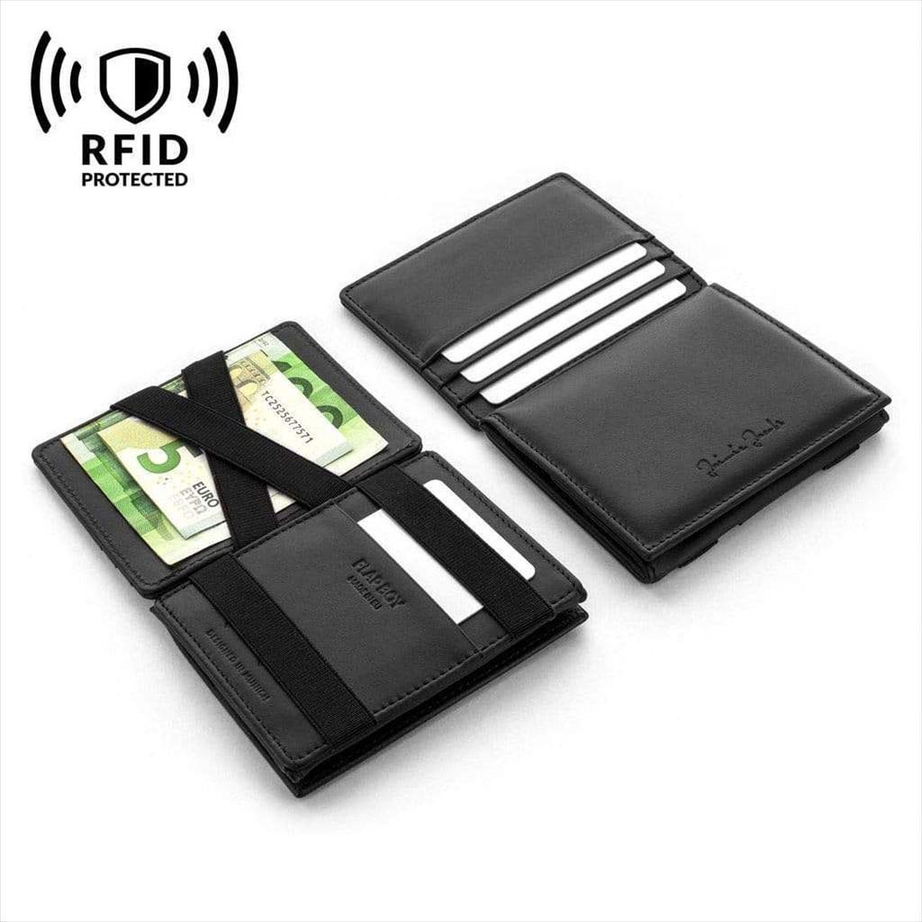 Jaimie Jacobs FLAP BOY Compact Wallet [Official Import] (Exclusively Distributed In Japan) (Black)