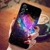 For Samsung Galaxy A55 5G Case Black TPU Silicone Beautiful Pattern Phone Cases for Galaxy A55 Shockproof Soft Cover A 55 6.6''