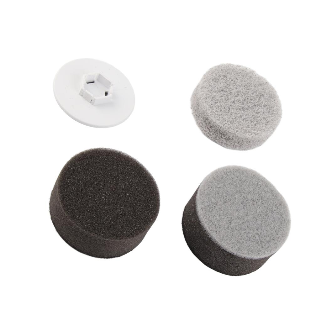 3PCS Electric Spin Scrubber Head Cordless Cleaning Scrubber Brush Head for Replacement Coarse Fiber , Sponge, Cleaning