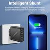 3.1A 5-Port USB Charger with European, American, British, and Korean Plugs for Mobile Phones