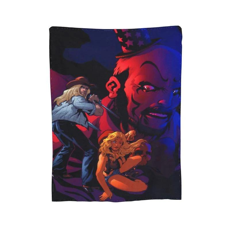 Halloween Themed Blanket Soft And Warm Flannel Blanket Office Travel Blanket Blanket