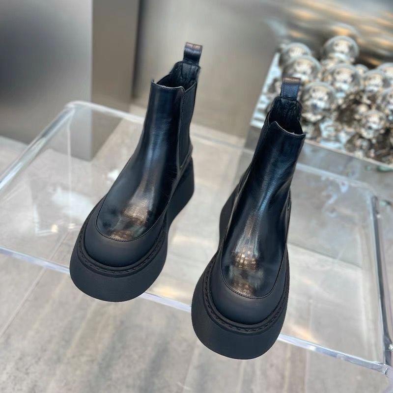 New Thicken Winter Knight Boots Women Knee High Long Square Heel Boots Retro Thick Motorcycle Boots Black White Botas Mujer