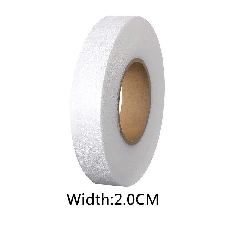 65 Yards Stoff-Fixierband Klebe-Saumband Aufbügelbares Saumband Für Hosen Kleider Kleidung Vorhänge Klebeband Saumband