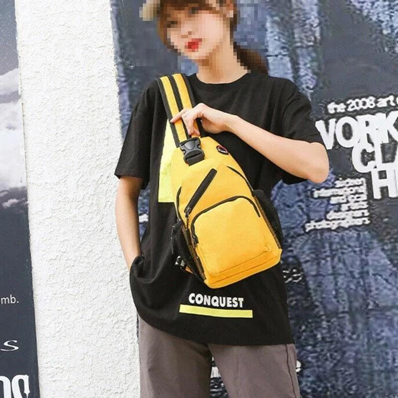 New Chest Bag Leisure Unisex Shoulder Messenger Multifunctional Backpack