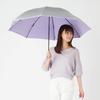 Folding Parasol with Cooling UV Light Suitable for Sun and 60cm Silver Large, Function, Protection, Blocking, Rain, Tri-Fold, [LIEBEN-0585] (Purple)